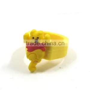 Animal Shaped Cartoon Custom Wholesale PVC Ring thumbnail-2