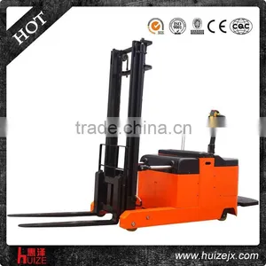 1.5t 3500mm Eletcric Portable Counterbalanced Telescopic Stacker Forklift thumbnail-1