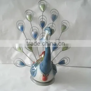 Decorative Ceramic Peacock thumbnail-1