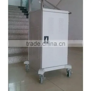 Mobile Tablet Storage and Charging Trolley UL Approved thumbnail-1
