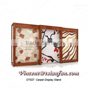 Plane Push-pull Carpet Display Stand/Triple Carpet Display Stand/carpet Rack/rug Display Stand -DT027 thumbnail-1