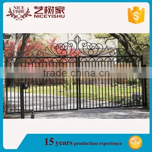 Models of Gates and Iron Fence ,wrought Iron Driveway Gate thumbnail-3