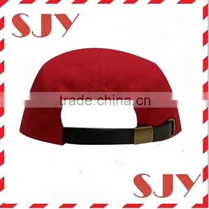 Custom All Over Print Floral 5 Panel Biker Hat thumbnail-5