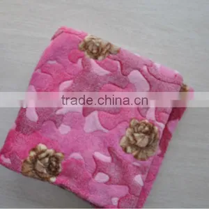 3d Printed Coral Fleece Fabric Blanket thumbnail-1