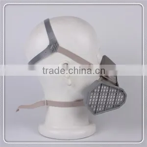 Double Filter Half Face Gas Mask,Half Face Mask Respirators thumbnail-4