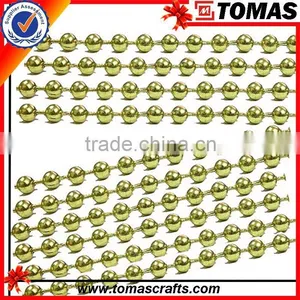 Guangzhou Custom Wholesale New Arrival Gold Ball Chain Necklace thumbnail-1