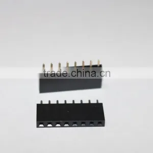 2.54mm Single Row Straight Female Header 8 Pin thumbnail-4