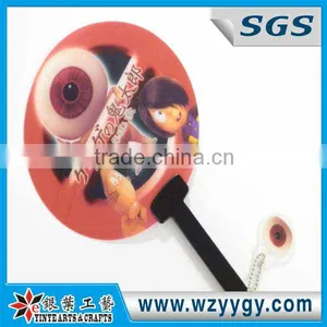 Japanese Cartoon Hand Fans With Chain thumbnail-1