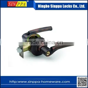 3101 Hotel Safety Tubular Zinc Alloy Lever Handle Door Lock thumbnail-1