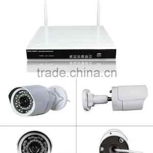 Best Price 720P 4CH Wifi Wireless Home Security Alarm Camera System thumbnail-2