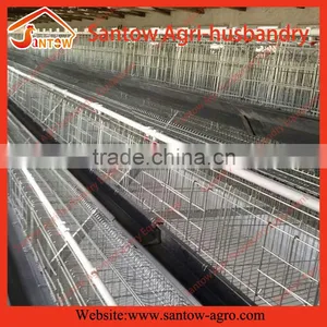 Automatic Chicken Egg Layer Cages Hen House Chicken Coop for Nigeria Farm thumbnail-2