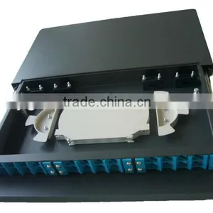 19inch12 24 Port Fiber Optic Patch Panel Fast Shipping thumbnail-4