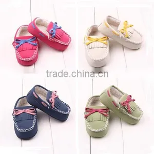 New Winte Fringed With Velvet Baby Toddler Shoes thumbnail-1