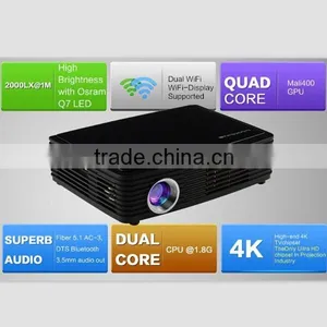 4K Mini Home Theater Projector Z2000SD - The Best Hologram Projetor thumbnail-1