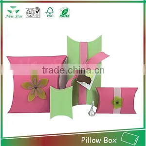 Cheap Hot Sale Lovely Paper Pillow Packaging Boxes thumbnail-1