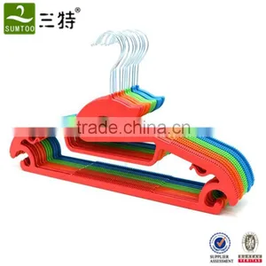 Supermarket Multi Color Plastic Cloth Hanger for Outdoor thumbnail-2