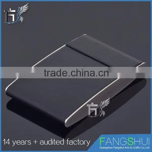 Newly Cheap Genuine Rfid Leather Name Card Case for Besiness Wholesale thumbnail-2