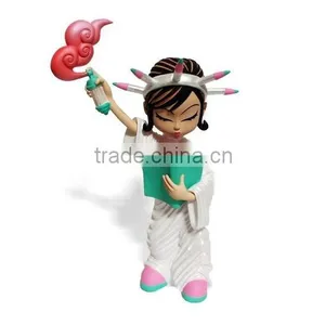 Brand New Cartoon Little Liberty Girl Action Figure Toy for Sale thumbnail-3