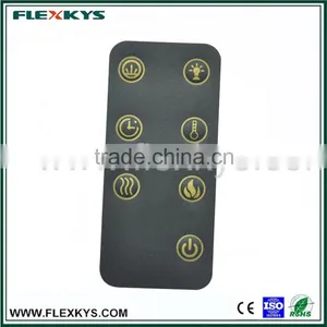 Top Quality Tactile Keys Graphic Overlay With Poly Dome thumbnail-1
