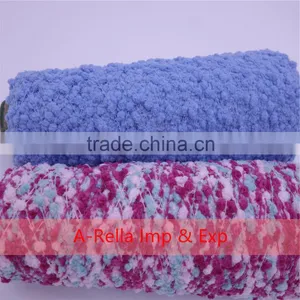Polyester Yarn 6NM , Beads Yarn Dyed in Cone Knitting Yarn thumbnail-3