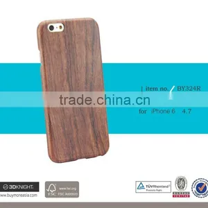 Wholesales Creative Cell Phone Case For Iphone6 6plus Laser Carving Wooden Cell Case Cover thumbnail-2