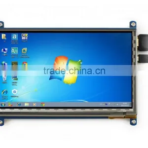 Micro pc 7inch HDMI LCD Raspberry Pi 1024*600 Capacitive Touch Screen Display Supports BB Black &Banana Pi/Pro &Various System thumbnail-4