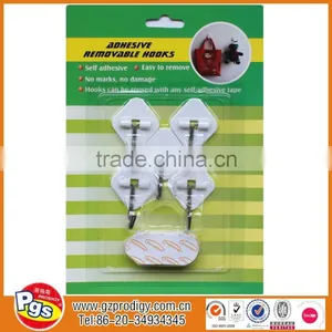 Self-adhesive Daily Use Plastic Cable Hook Hang Clip Free Hanging Hook thumbnail-6