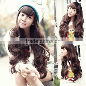 The Wig Factory Price Wet and Wavy Cheap Lace Front Wig Looking Natural thumbnail-1