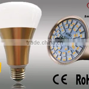 2016 Hot Selling E27/B22 9W RGB Full Color Change LED Bulb With IR Remote Control thumbnail-4