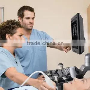 CE/ISO Professional Hospital Equipment Ultrasound Diagnostic Full Digital 4D Trolley Color Doppler Ultrasound Scanner thumbnail-4