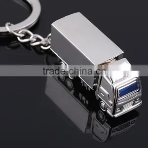 Wholesale 3D Truck Mold Metal Key Chains/3D Truck Keychains on Sale thumbnail-1