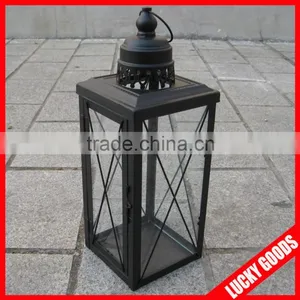2015 Window Display Black Christmas Hurricane Lantern for Sale thumbnail-1