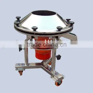Movable Design High Frequency Stainless Steel Vibrating Sieve thumbnail-1