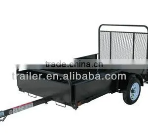 2015 Premium Powder Coated Utility Trailer Golf Cart Trailers thumbnail-1
