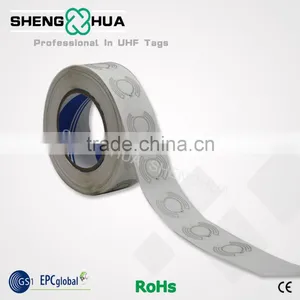 Hot! UHF Rfid Disc Tag Rfid Passive Paper Label for Inventory Management thumbnail-2