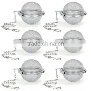 Eco-friendly Food Grade Stainless Steel Tea Infuser Ball thumbnail-4
