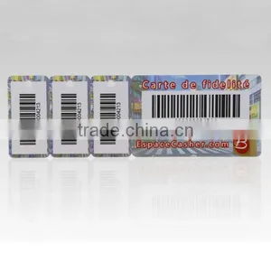 Member Rewards Plastic Pvc Key Tag Combo Cards thumbnail-5