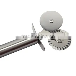 Pizza Cutter Kitchen Knives Kitchen Accessories Pizza Wheels Tools Stainless Steel thumbnail-5