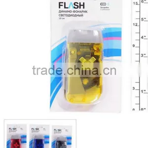 Promotional Hot Selling Unique 2LED Flashlight Manual Charging thumbnail-1