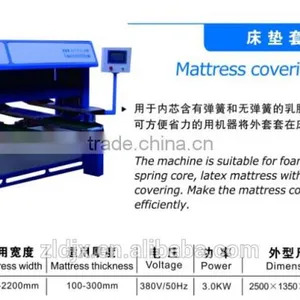 2017the Automatic Convenient and Labor-saving Mattress Covering Machine thumbnail-2