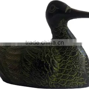 Brass Duck Sculpture thumbnail-1