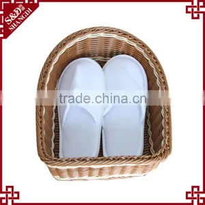 Hotel Products Handweaved Washable Rattan Basket Factory Wholesale thumbnail-1