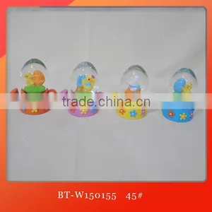 Easter Bunny Water Globes Polyresin Bunny Water Globe Easter Snow Ball thumbnail-1