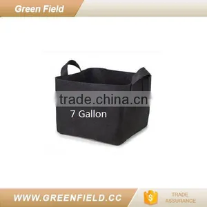 7 Gallon Square Fabric Pots Planting Bag 2017 New thumbnail-1