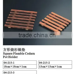 Square Flamble Cedarn Pot Holder thumbnail-1