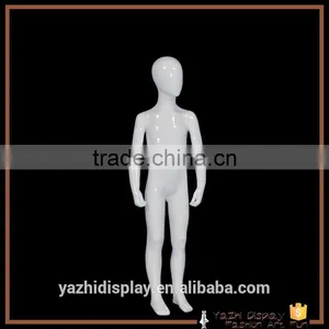 Hot Sale Realistic Lovely Child Mannequin With Glossy White thumbnail-1