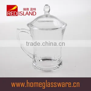 Anchor Hocking 923 Set of Cafe Glass Cappuccino Tea Coffee Latte Mugs Cups thumbnail-4