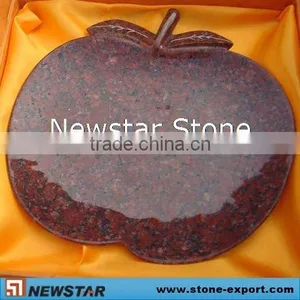 Red Granite Apple Ware Dishes thumbnail-1