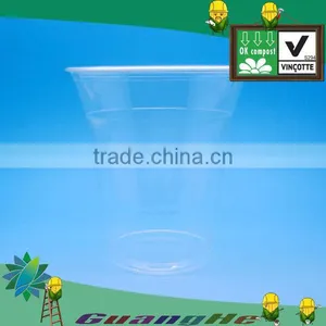 Biodegradable Compost Disposable Plastic Cup/PLA Cool Drink Cups thumbnail-1