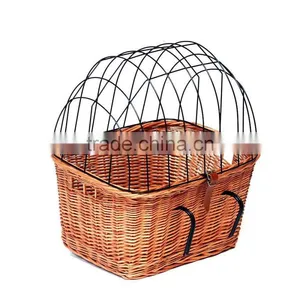 Wholesale Bicycle Wicker Pet Carrier thumbnail-1